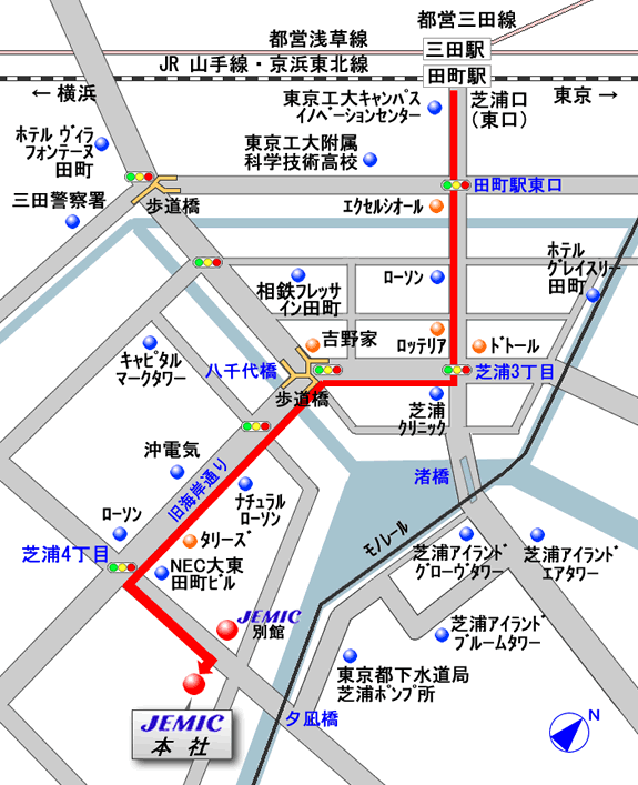 本社地図