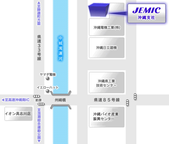 沖縄支社地図